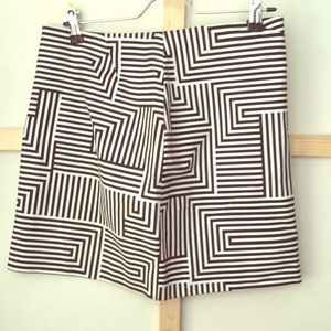 Kate ♠️ psychedelic pattern skirt mod 60s